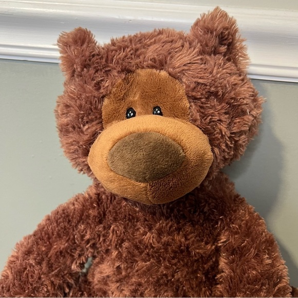 Gund Philbin Teddy Bear Soft Chocolate Brown Stuffed Animal Plush 320047 17” - Picture 2 of 4